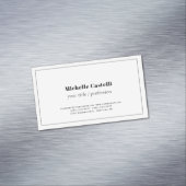 プロフェッショナルユニーククラシカルシンプル マグネット名刺 (インサイチュ)