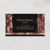 プロフェッショナルユニークメイドハウスクリーニング 名刺 (裏面)