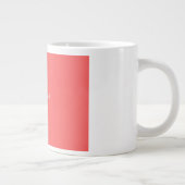 プロフェッショナルユニークモダンミニマリスト ジャンボコーヒーマグカップ (右)