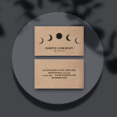 プロフェッショナルヨガインストラクターブラックムーン 名刺