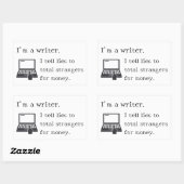 プロフェッショナルライタ矩形シール 長方形シール (シート)