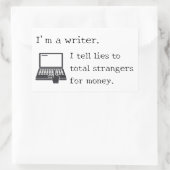 プロフェッショナルライタ矩形シール 長方形シール (バッグ)