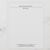 プロフェッショナルライトグレイシンプルプレーン (正面/裏面)