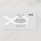 プロフェッショナルライフコーチビジネスカードテンプレート 名刺 (裏面)