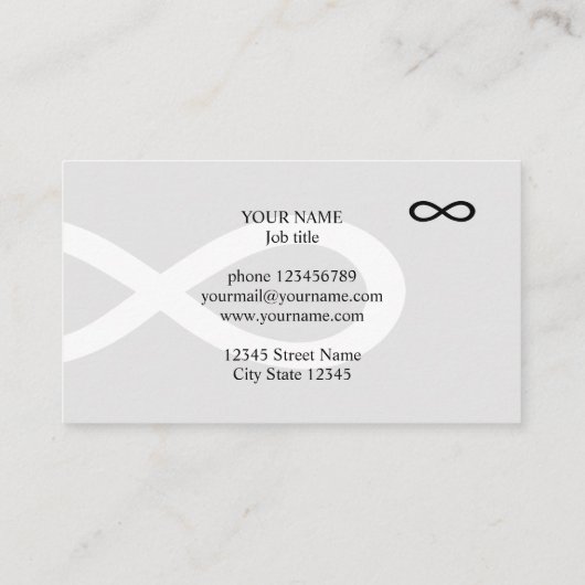 プロフェッショナルライフコーチビジネスカードテンプレート 名刺 (裏面)