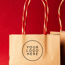 プロフェッショナルラウンドビジネスロゴを大きくする