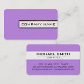 プロフェッショナルラエレガントベモダンンダミニマル 名刺 (正面/裏面)