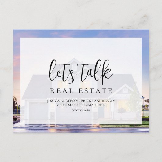 プロフェッショナルリアルティハウスマーケティング情報 ポストカード (正面)
