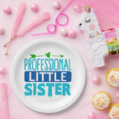 プロフェッショナルリトルシスターブルードリッ絵を描プ ペーパープレート (パーティー)