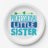 プロフェッショナルリトルシスターブルードリッ絵を描プ ペーパープレート (正面)