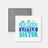 プロフェッショナルリトルシスターブルードリッ絵を描プ マグネット (正面/裏面)