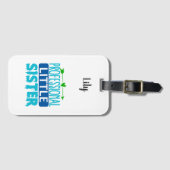 プロフェッショナルリトルシスターブルードリッ絵を描プ ラゲッジタグ (正面横)