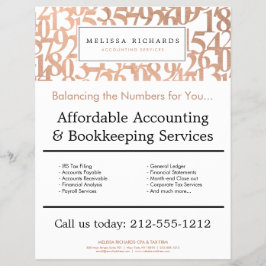 プロフェッショナルルクースバラ金ゴールド番号会計士 チラシ