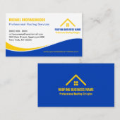 プロフェッショナルルーフィングシングル建築 名刺 (正面/裏面)