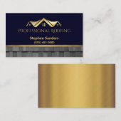 プロフェッショナルルーフィングシングル建築 名刺 (正面/裏面)