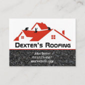 プロフェッショナルルーフィング会社建築 名刺 (正面)