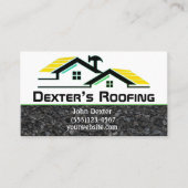 プロフェッショナルルーフィング会社建築 名刺 (正面)