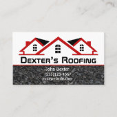 プロフェッショナルルーフィング会社建築 名刺 (正面)