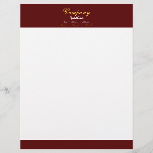 プロフェッショナルレターヘッド レターヘッド (正面)