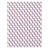 プロフェッショナルレーシングカー漫画イラストレーション テーブルクロス (正面)