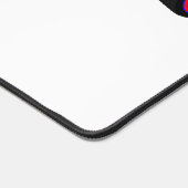 プロフェッショナルレーシングカー漫画イラストレーション デスクマット (コーナー)