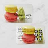 プロフェッショナルロイヤリティカード – マカロンデザイン ロイヤリティカード (正面/裏面)