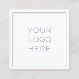 プロフェッショナルロカスタムゴ|シンプルとミニマリスト スクエア名刺