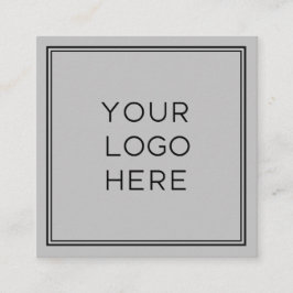 プロフェッショナルロカスタムゴ|シンプルとミニマリスト スクエア名刺