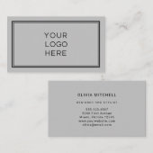 プロフェッショナルロカスタムゴ|シンプルとミニマリスト 名刺 (正面/裏面)