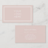 プロフェッショナルロカスタムゴ|シンプルとミニマリスト 名刺 (正面/裏面)