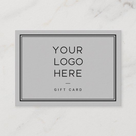 プロフェッショナルロカスタムゴ|シンプルギフト券 割引カード (正面)