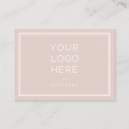 プロフェッショナルロカスタムゴ|シンプルギフト券 割引カード (正面)