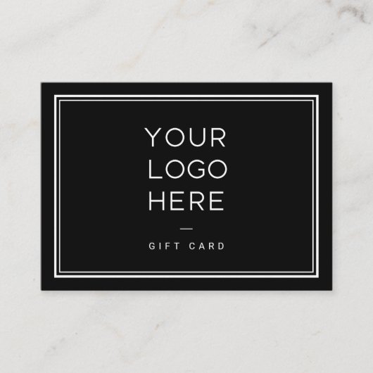 プロフェッショナルロカスタムゴ|シンプルギフト券 割引カード (正面)