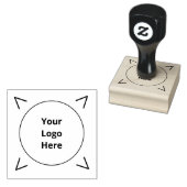 プロフェッショナルロゴのエンブレムゴム印 ラバースタンプ (押印)