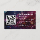 プロフェッショナルロゴはこちらスキャン可能なQRコード 名刺 (正面)