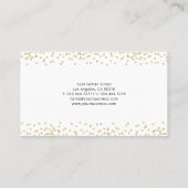 プロフェッショナルロゴグリッター 名刺 (裏面)