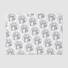 プロフェッショナルロゴブランディング白黒パターン 薄葉紙