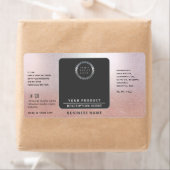 プロフェッショナルロゴラップのまわりにバラ金ゴールド ラベル (インサイチュ)