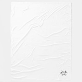 プロフェッショナルロゴ大型60"x80" フリースブランケット