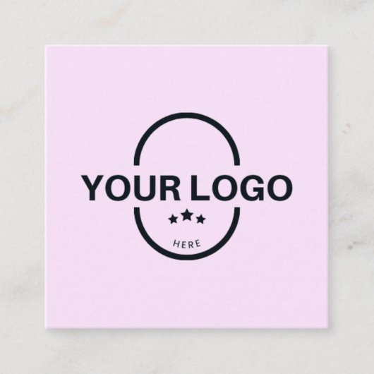 プロフェッショナルロゴ スクエア名刺 (正面)