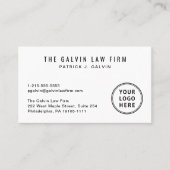 プロフェッショナルロゴQRコード会社社員 名刺 (正面)