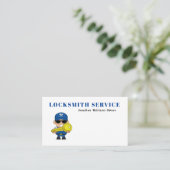 プロフェッショナルロックスミスサービスの名刺 名刺 (スタンド正面)