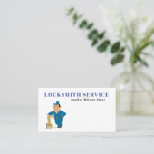 プロフェッショナルロックスミスサービスの名刺 名刺 (スタンド正面)