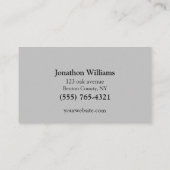 プロフェッショナルロックスミスサービスの名刺 名刺 (裏面)