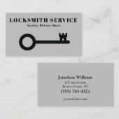 プロフェッショナルロックスミスサービスの名刺 名刺 (正面/裏面)