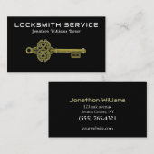 プロフェッショナルロックスミスサービスの名刺 名刺 (正面/裏面)