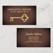 プロフェッショナルロックスミスサービスの名刺 名刺 (正面/裏面)