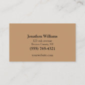 プロフェッショナルロックスミスサービス 名刺 (裏面)