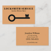 プロフェッショナルロックスミスサービス 名刺 (正面/裏面)
