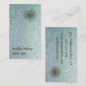 プロフェッショナルロマンチックで華やかな華やかなタンポポ 名刺 (正面/裏面)